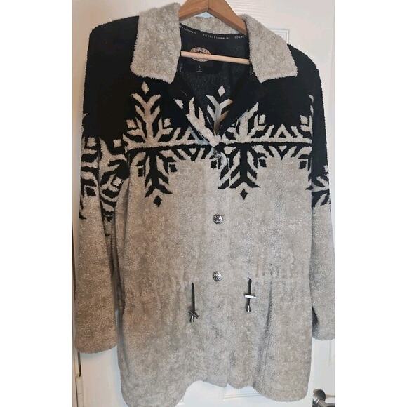 County Clothing Co Jackets & Blazers - Vintage County Clothing Co. sherpa-style jacket, made in Canada Size Large Fall